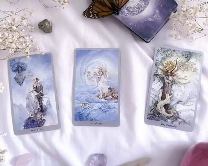 19 stone tumbled set Angel Tarot card reading