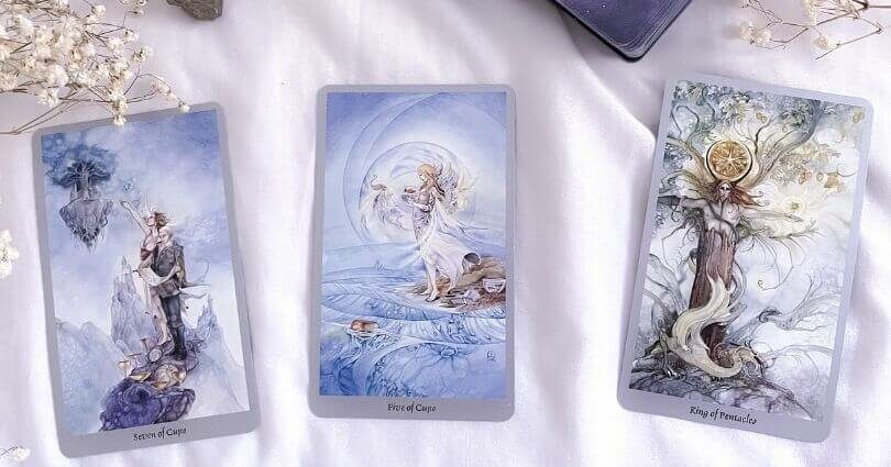 19 stone tumbled set Angel Tarot card reading