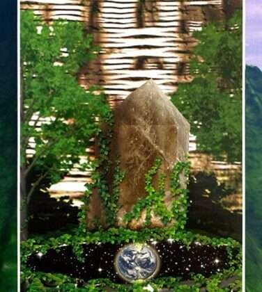 Smokey Quartz Card reading
