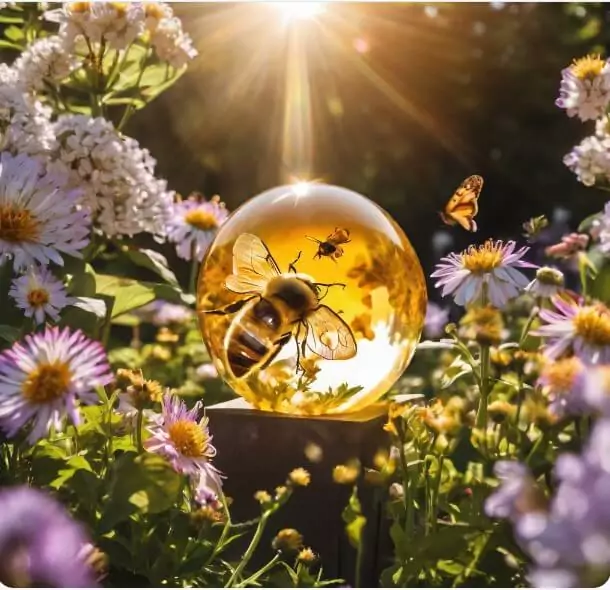 bees and crystals a mystic connection