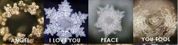 water crystals and there influence on the human body by Masaru Emoto